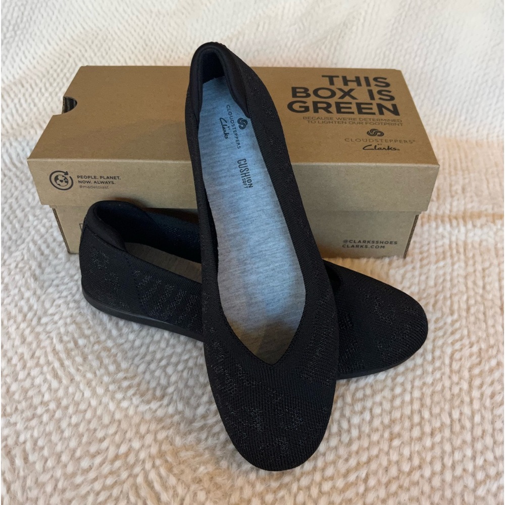 Clarks Cloudsteppers Washable Knit Slip-On-Carly Wish